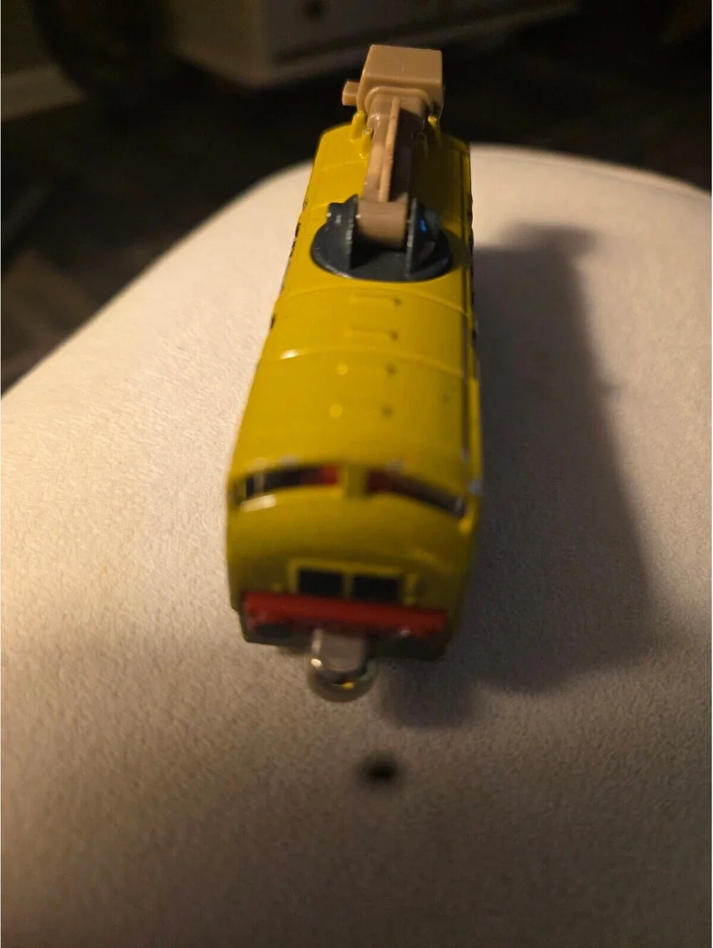 Vintage Yellow Thomas & Friends Die-Cast Crane Engine Toy learning curve